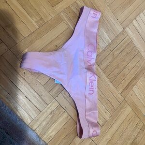 Calvin Klein Pink Thong NEVER WORN
